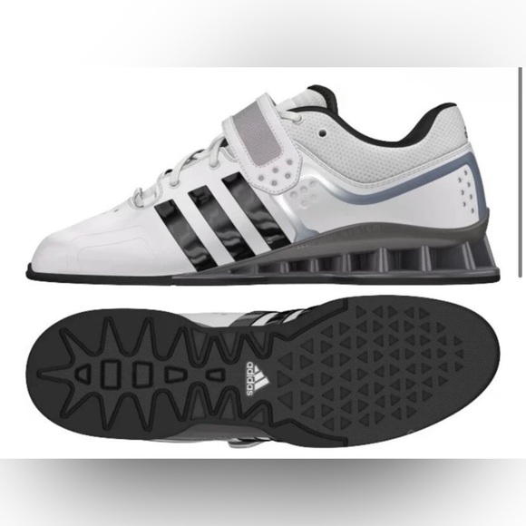 Adidas White and Black Men's Sneakers